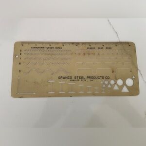 Granco Steel Products Vintage Engineering Template